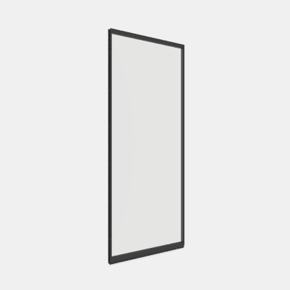 Inspire glass wall system with a single panel shown