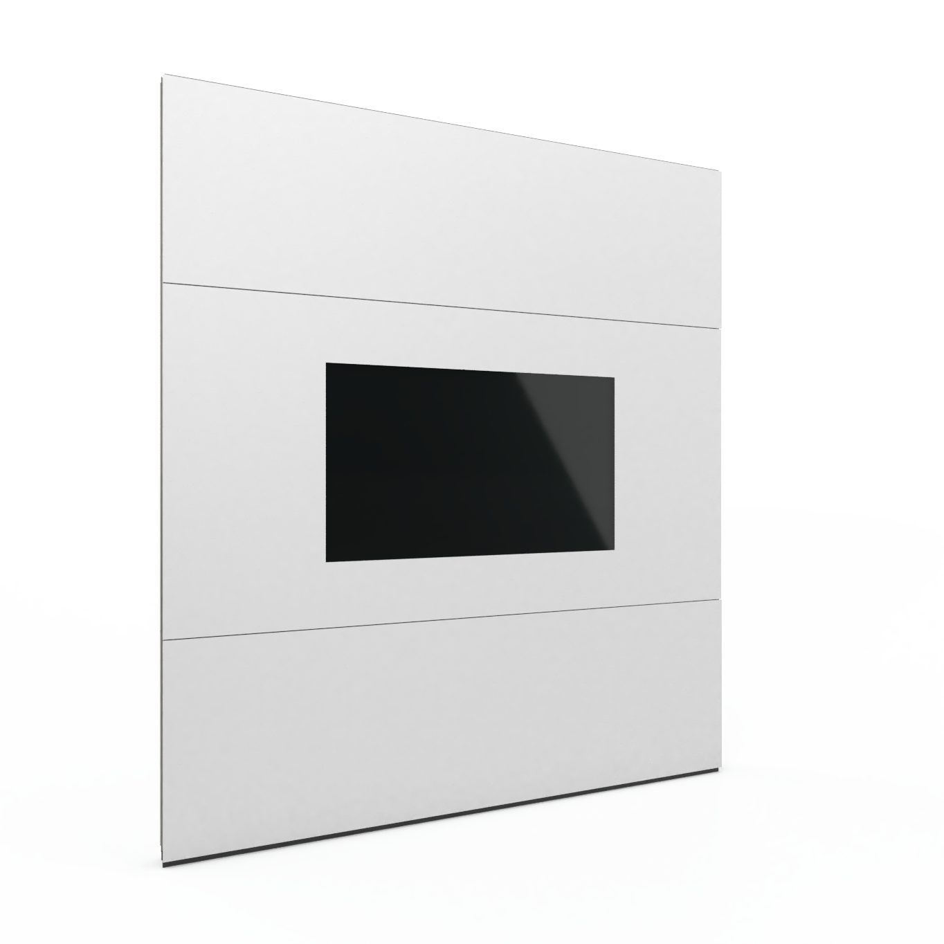 Image showing integrated technology within a modular wall panel.