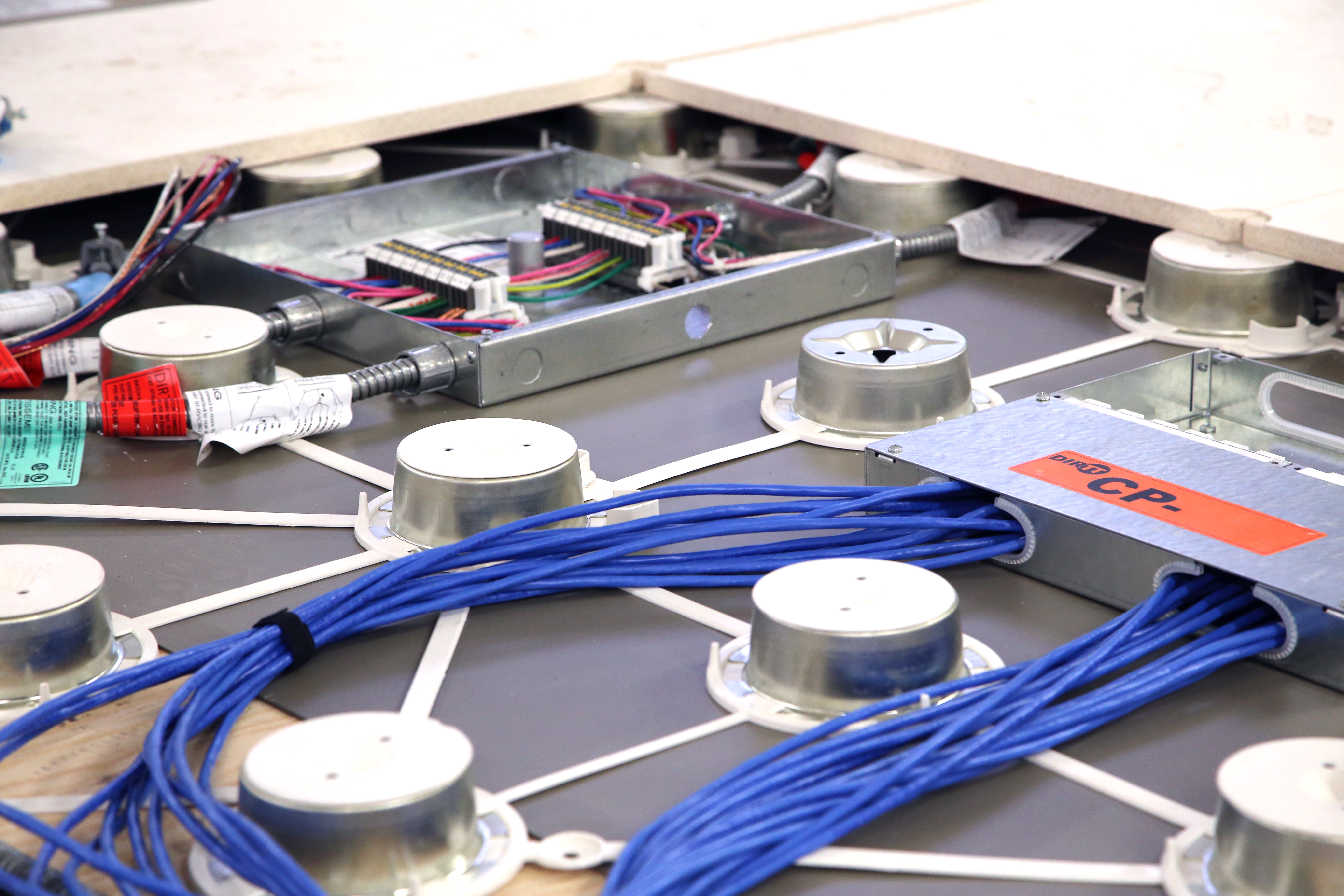 Image of a copper network system.